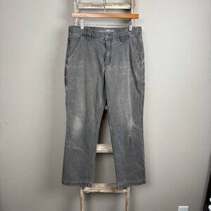 Carhartt Relax Fit Carpenter Faded Distressed Workwear Pants size‎ 32x27